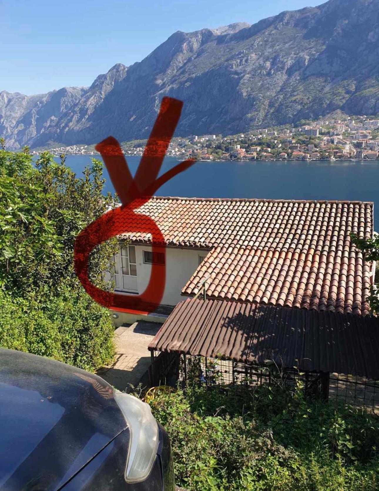 House With Big Terrace And Beautiful Sea View Villa Kotor Exterior photo